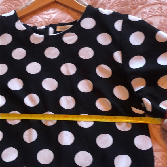 Daniel Rainn Polka Dot Short Sleeve Blouse EUC - Picture 7 of 14